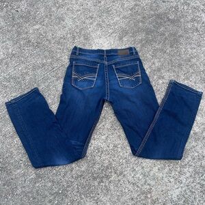 BKE Men's Straight Jeans in Deep Blue